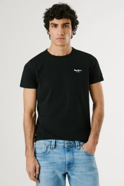 Camiseta slim de manga curta