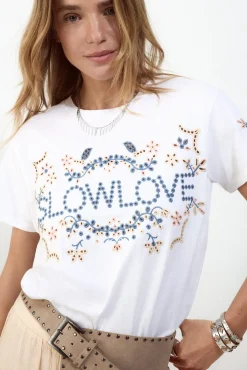 Camiseta bordado