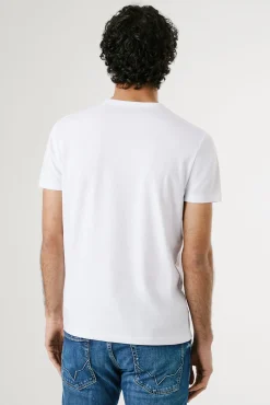 Camiseta slim de manga curta