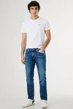 Camiseta slim de manga curta