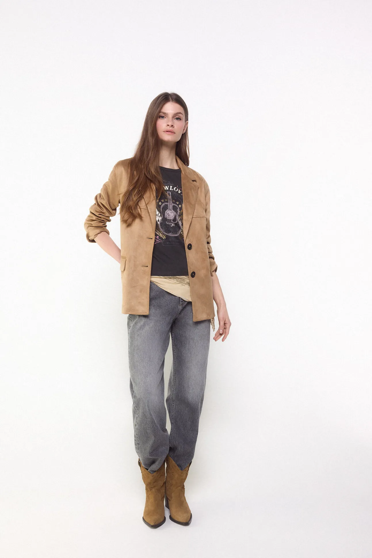 Camiseta slowlove guitarra