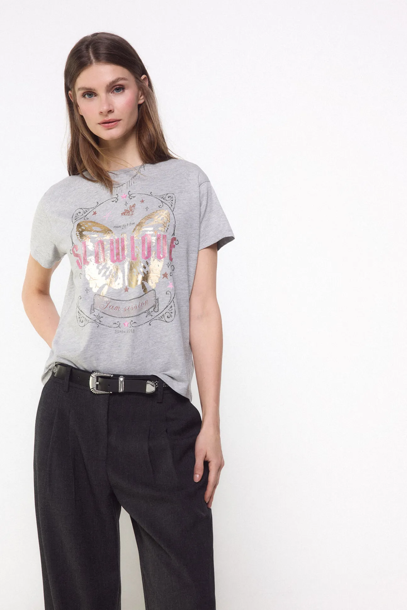 Camiseta slowlove mariposa