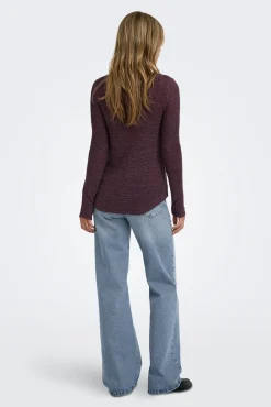 Camisola de gola redonda