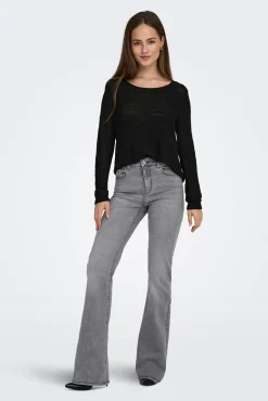 Camisola de gola redonda