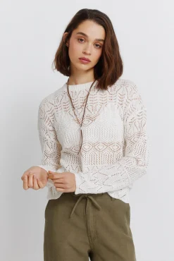 Camisola pointelle