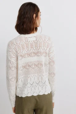 Camisola pointelle