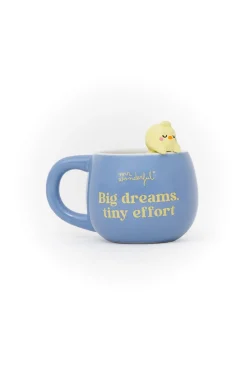 Caneca 3D pintainho preguiçoso - Big dreams, tiny effort