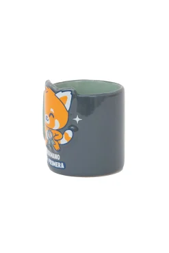 Caneca Panda Vermelho 3D - Irmão de Primeira Classe