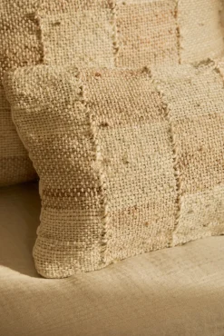 Capa de almofada de juta 30x60