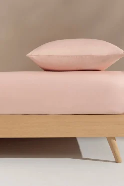 Capa de baixo algodão orgânico. Cama 80-90 cm.