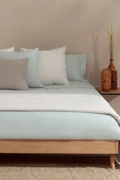 Capa nórdica algodão orgânico. Cama 150-160 cm.