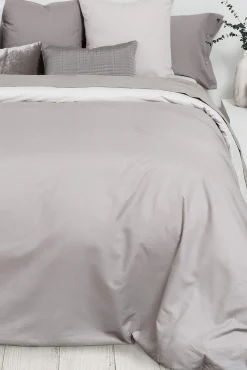 Capa nórdica algodão percal reversível. Cama 80-90 cm.
