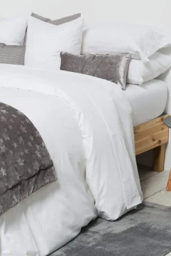 Capa nórdica algodão percal. Cama 80-90 cm.