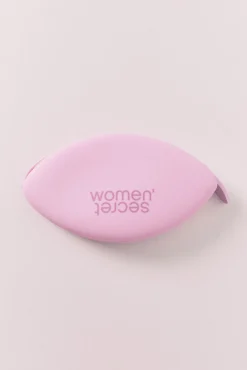 Carteira em silicone lilás SmileyWorld®