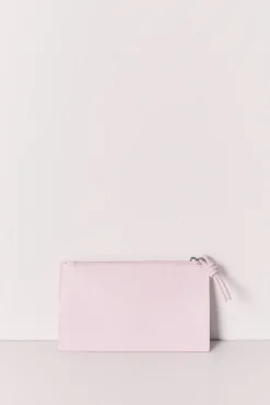 Carteira mini em charão rosa