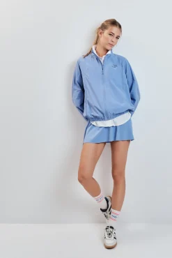 Casaco corta-vento bomber azul