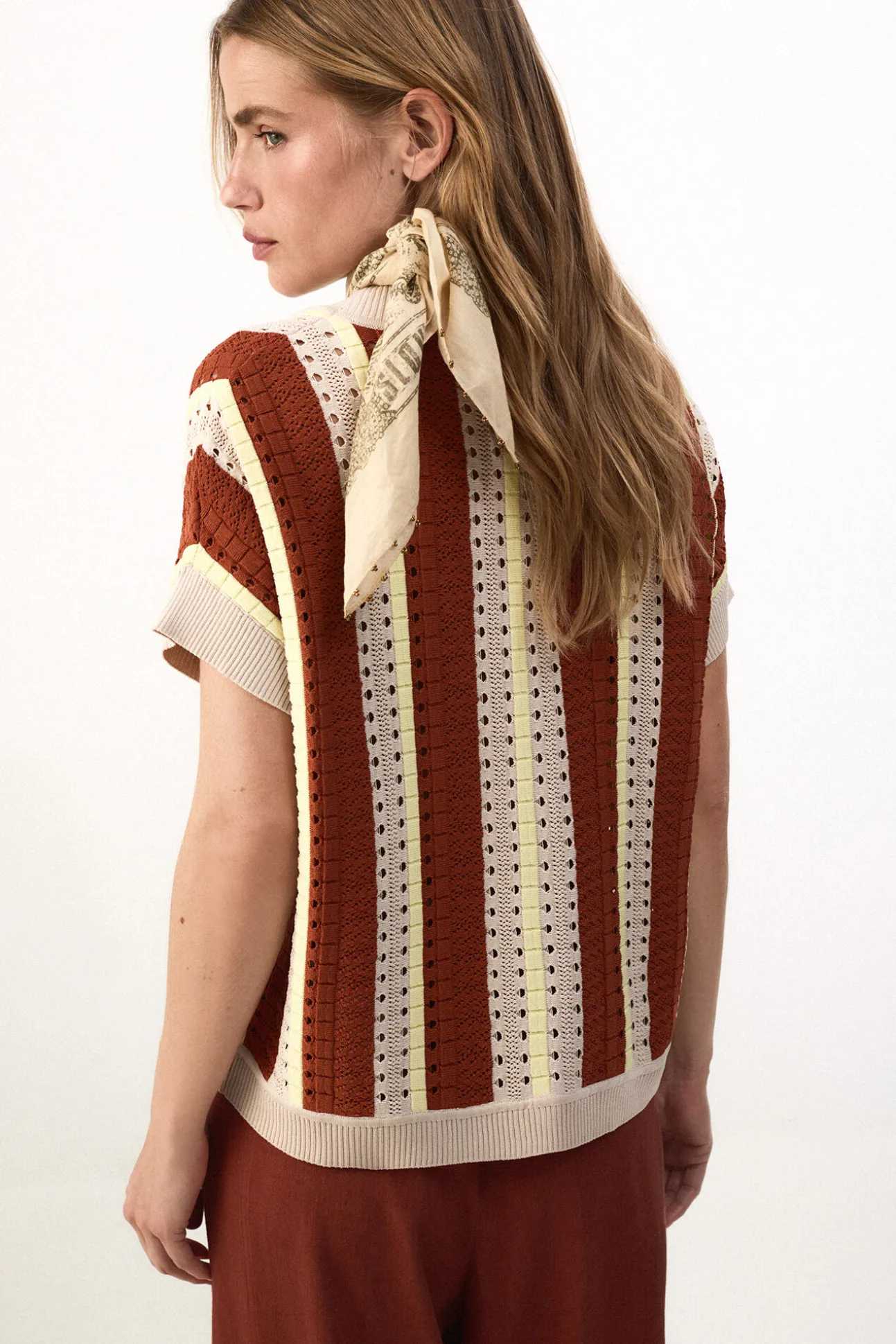 Chaqueta rayas verticales