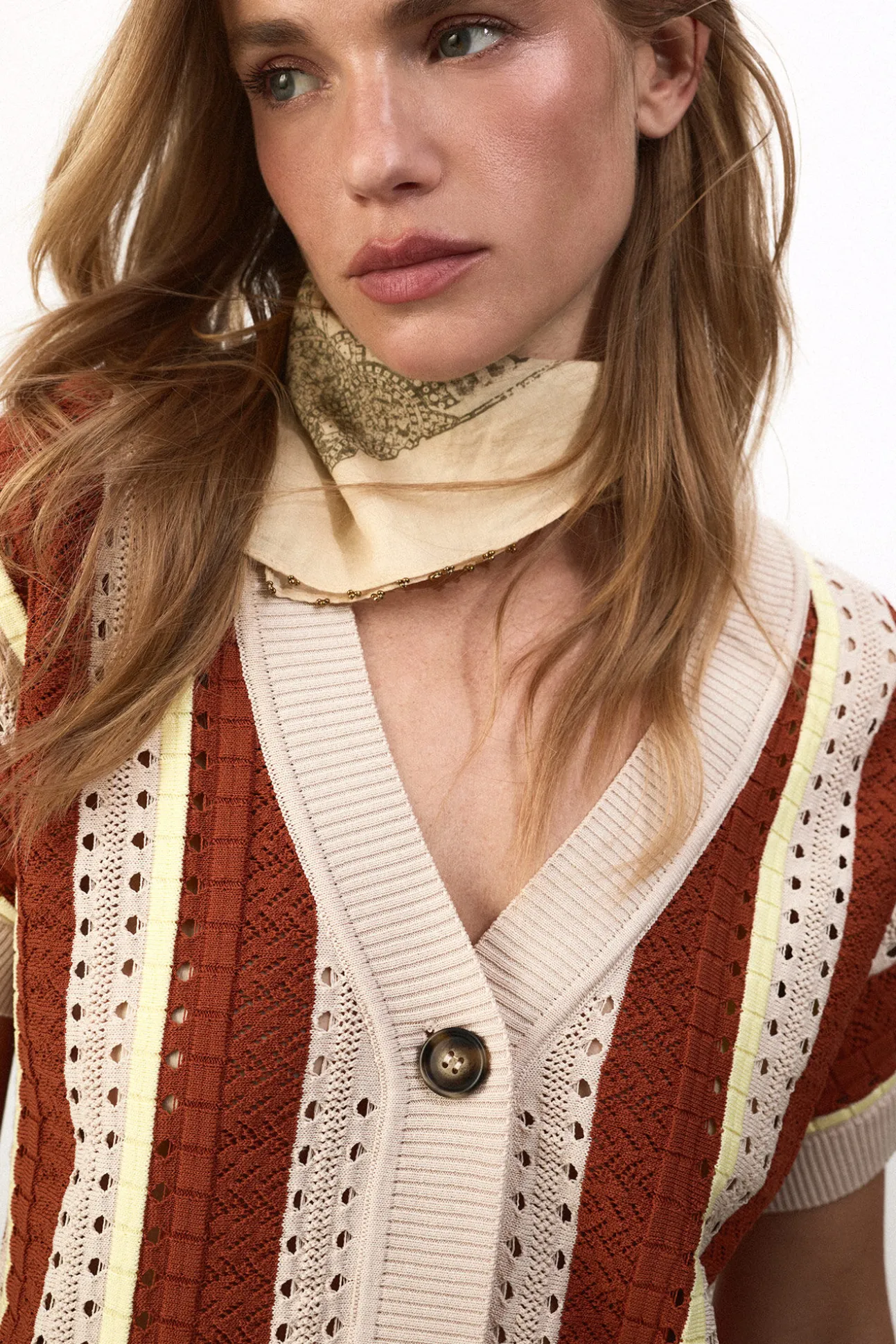 Chaqueta rayas verticales