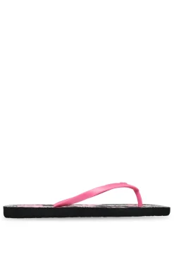 Chinelo estampado tropical