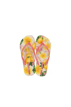 Chinelos estampado floral tropical