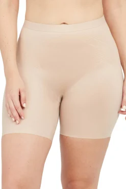 Cinta modelante até à cintura com perna curta