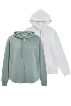 Conjunto de casaco e casaco