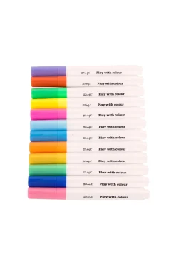 Conjunto de 12 marcadores acrílicos - Play with colour
