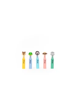 Conjunto de 5 mini marcadores com personagens - WONDER COMIC