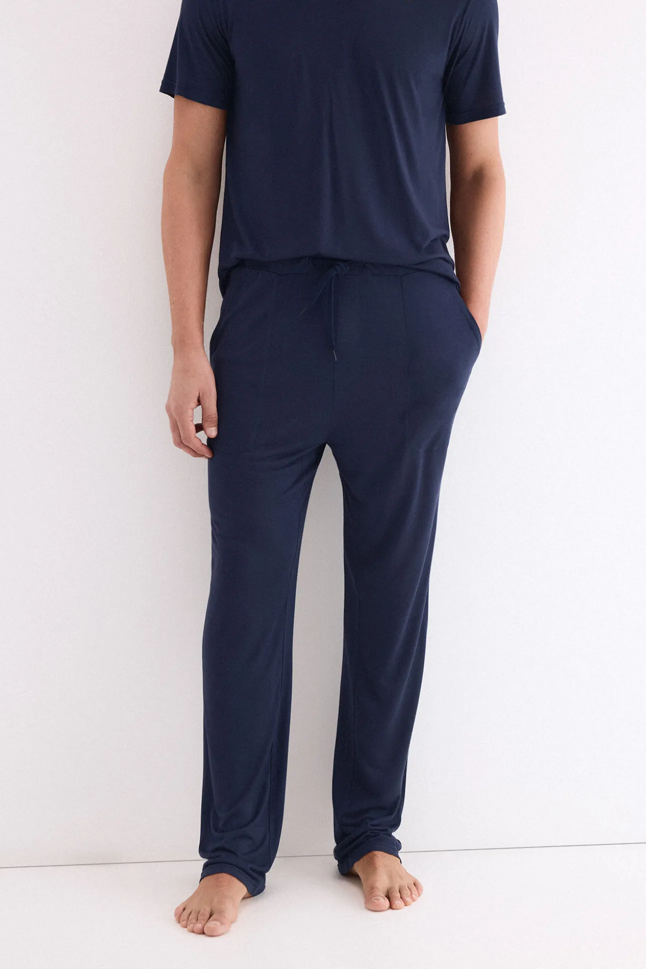 Conjunto de pijama em malha