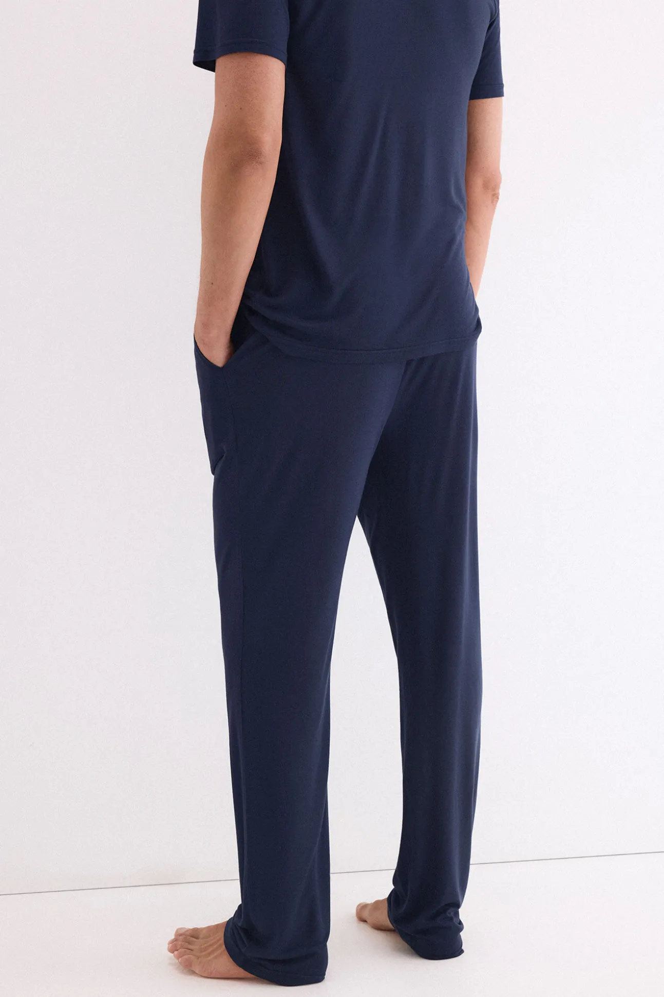 Conjunto de pijama em malha