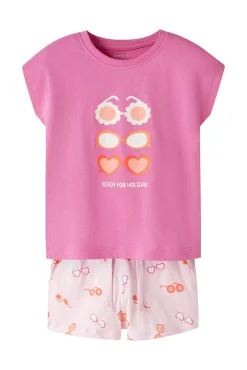 Conjunto de T-shirt e calções