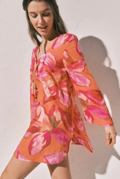 Conjunto de vestido e necessaire