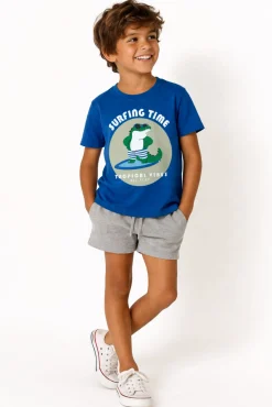 Conjunto T-shirt e bermuda