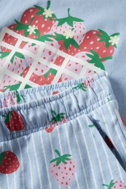 Conjunto T-shirt e calções