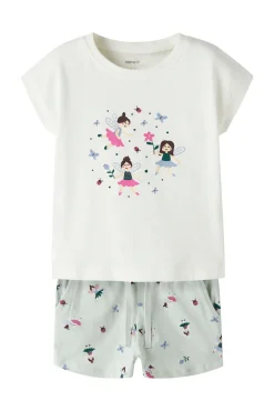 Conjunto T-shirt e calções