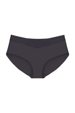 Cueca cintura alta acabamento termoadesivo em algodão
