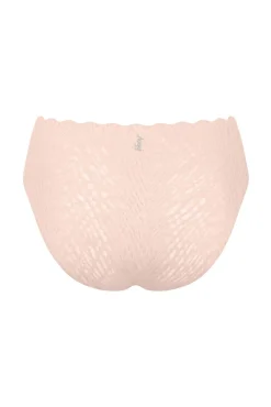 Cueca cintura alta renda invisível