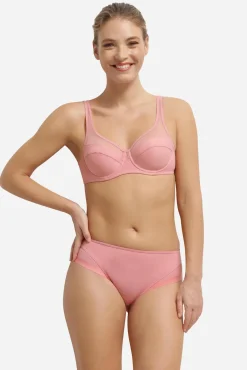 Cueca clássica em microfibra e malha