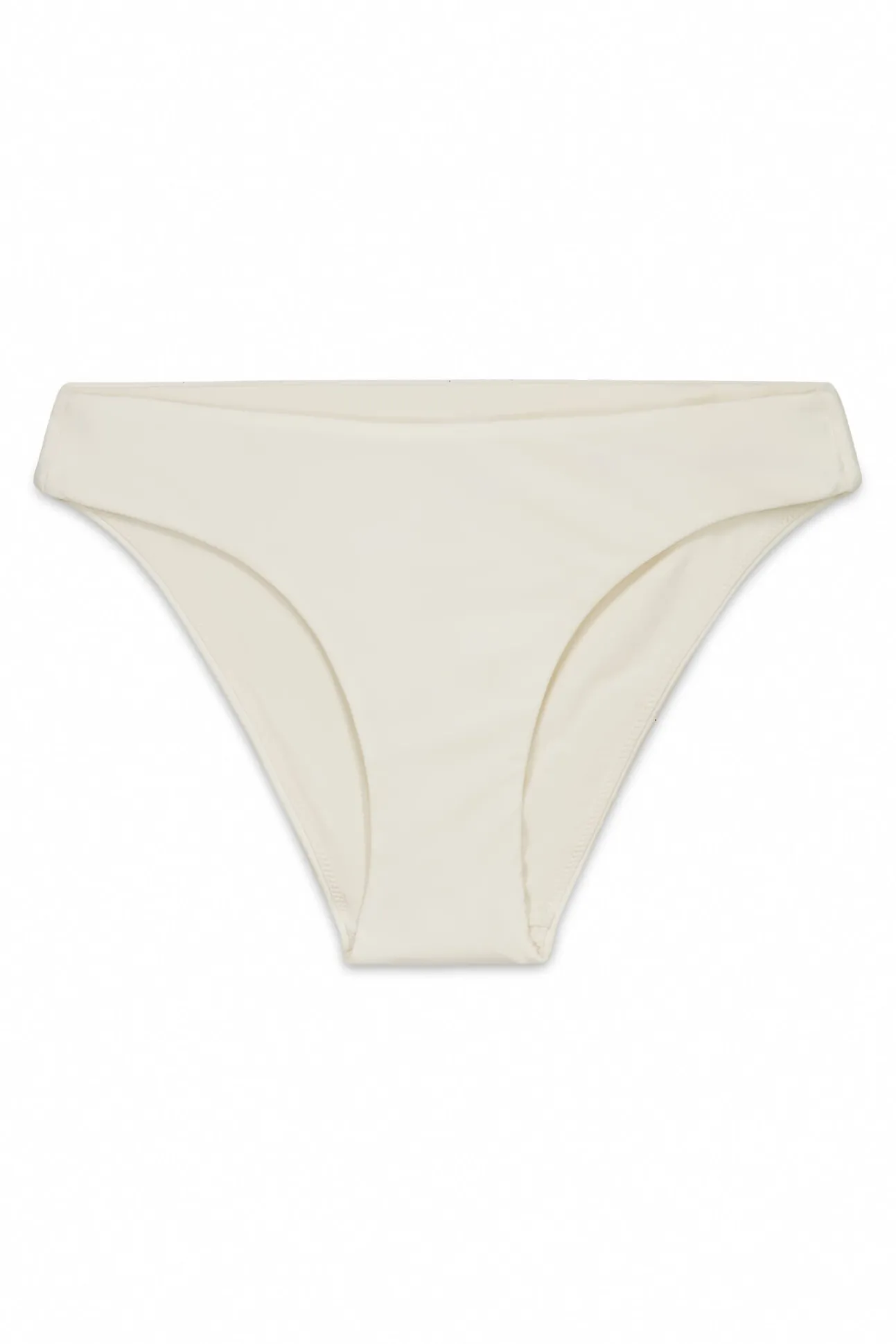 Cueca de biquíni clássica branca