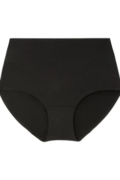 Cueca média modeladora preta