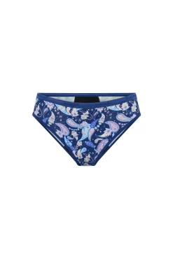 Cueca menstrual em bambu fluxo super azul-marinho