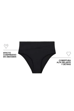 Cuecas de biquíni modeladora pretas