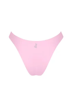 Cueca tanga sem costura em microfibra