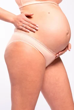 Cuequinha básica pré-mamã em algodão