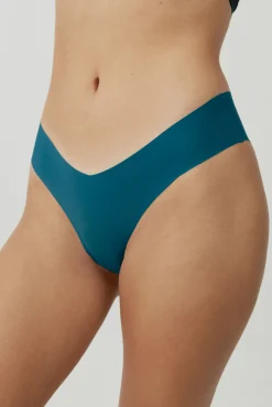 Cuequinha clássica de microfibra Loa Teal