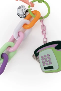Decoração pendente para malas - Telefone vintage