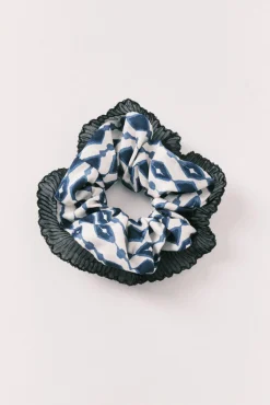 Elástico de cabelo estampado geométrico