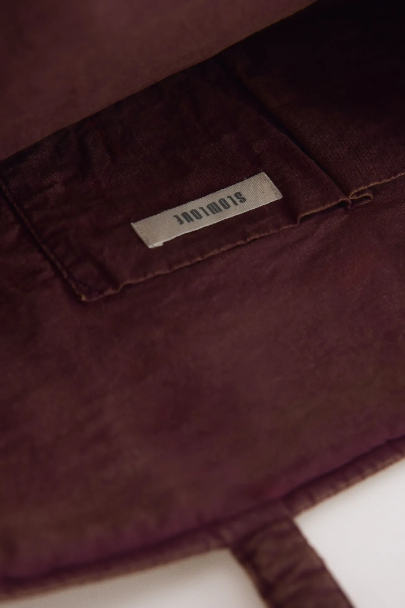 EMBROIDERY WASHED SHOPPER