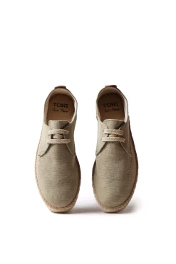 Espadrille masculino com cadarço