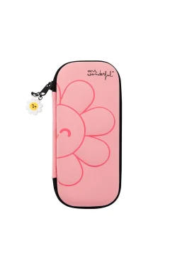 Estojo Wonder Margarita com relevo - Rosa